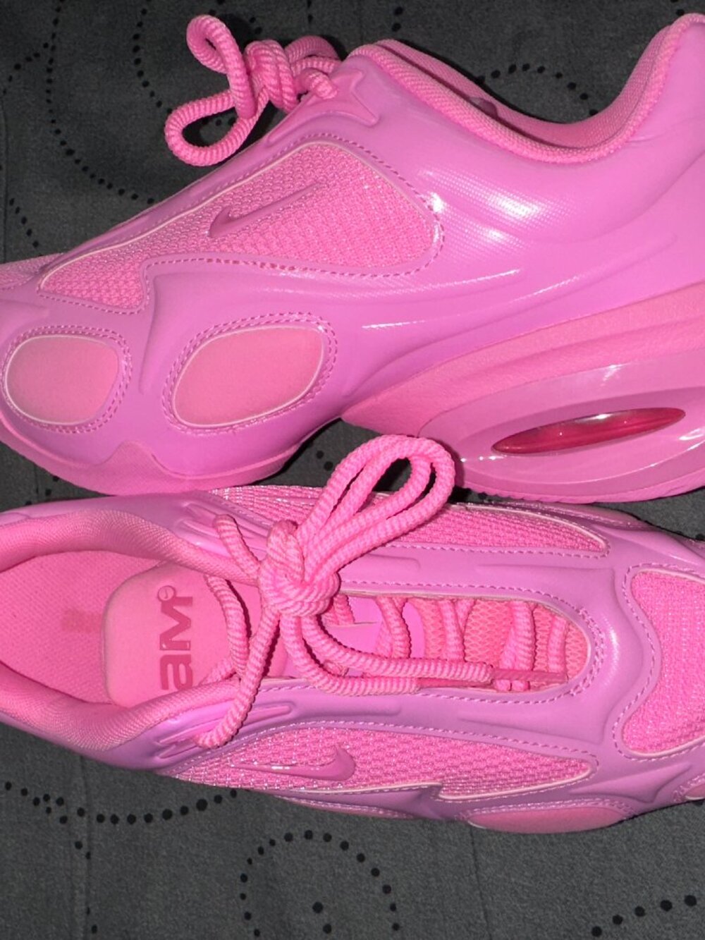NIKE AIR MAX MUSE RUNNING PINK SPELL GLOW SHOES SIZE 8.5 WOMEN NEW NO BOX $160